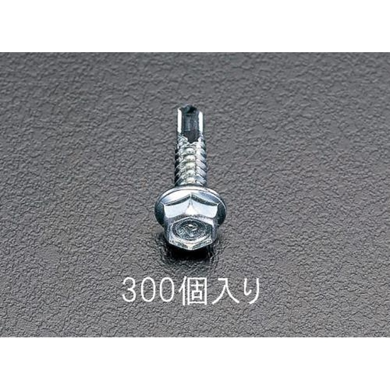 エスコ EA949EE-65 6x50mm六角頭ピアスビス(300本) 1個(ご注文単位1個)【直送品】