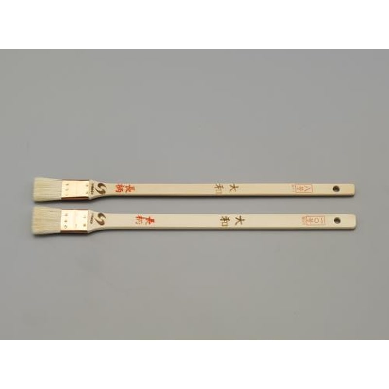 エスコ EA109HB-9 2本組目地用長柄刷毛 1個（ご注文単位1個）【直送品】