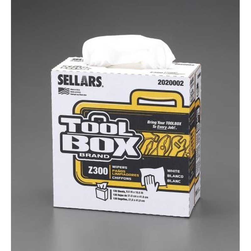 エスコ EA929AC-30 216x420mm工業用ワイパー(薄/135枚) 1個（ご注文単位1個）【直送品】