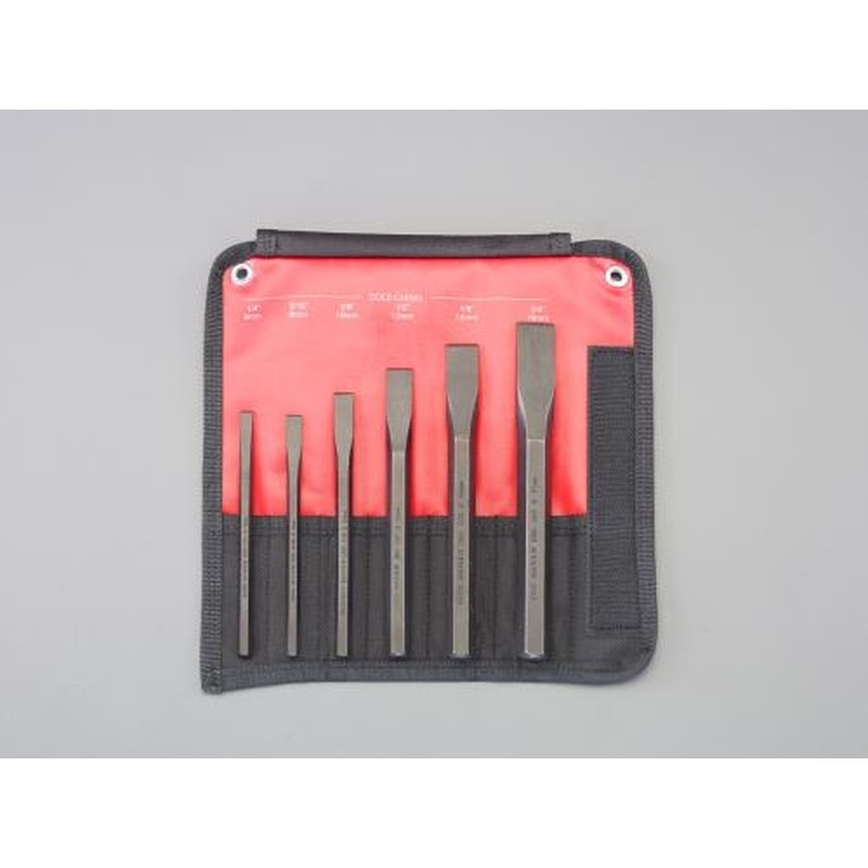 エスコ EA572MB 6本組タガネセット 1個(ご注文単位1個)【直送品】