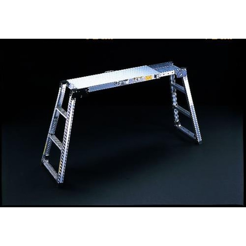 エスコ EA905DA-2 83-116cm伸縮足場台(調整脚付) 1個（ご注文単位1個）【直送品】