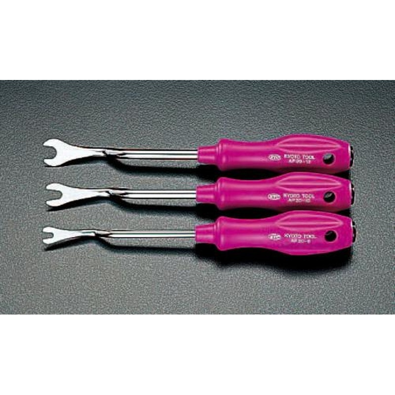 エスコ EA604CA 3本組クリップツールセット(アングル) 1個（ご注文単位1個）【直送品】