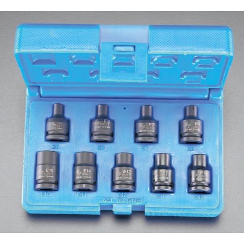 エスコ EA164CP-32 3/8”DR［Torx]インパクトソケットセット 1個（ご注文単位1個）【直送品】