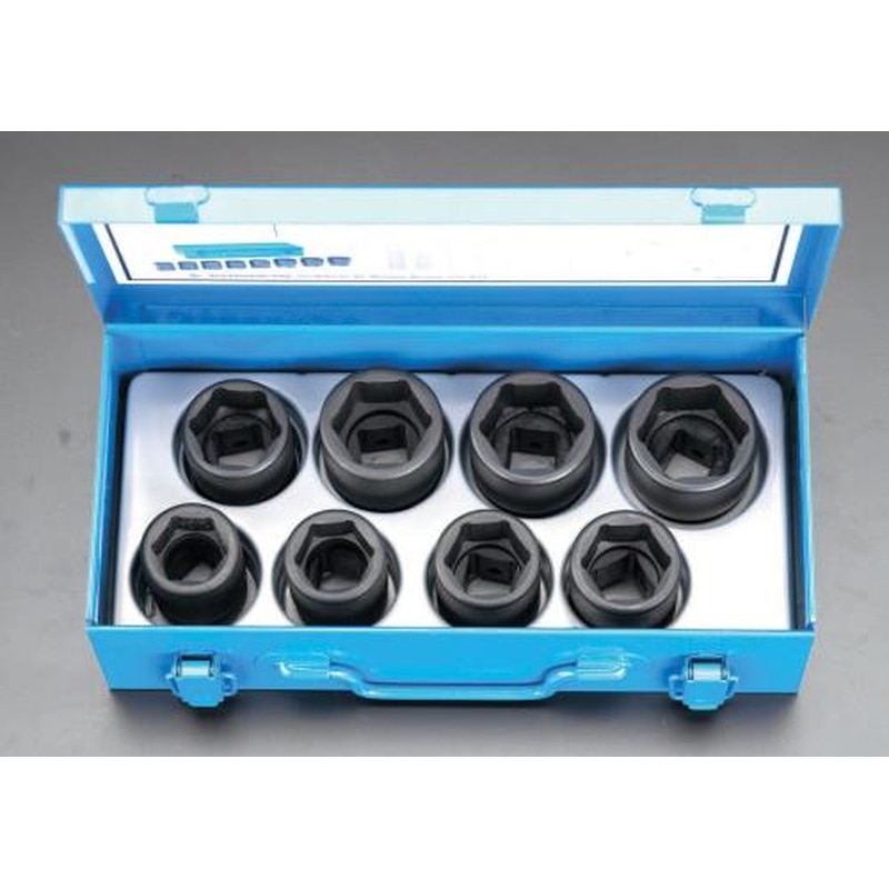 エスコ EA164EL-1 3/4”DR/26-38mm/8個組インパクトソケット 1個(ご注文単位1個)【直送品】
