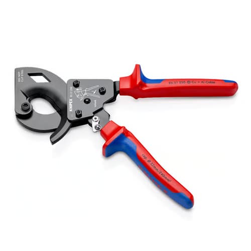 エスコ EA585KR-1A φ32mm/250mm ケーブルカッター(ラチェット式) 1本 (ご注文単位1本)【直送品】