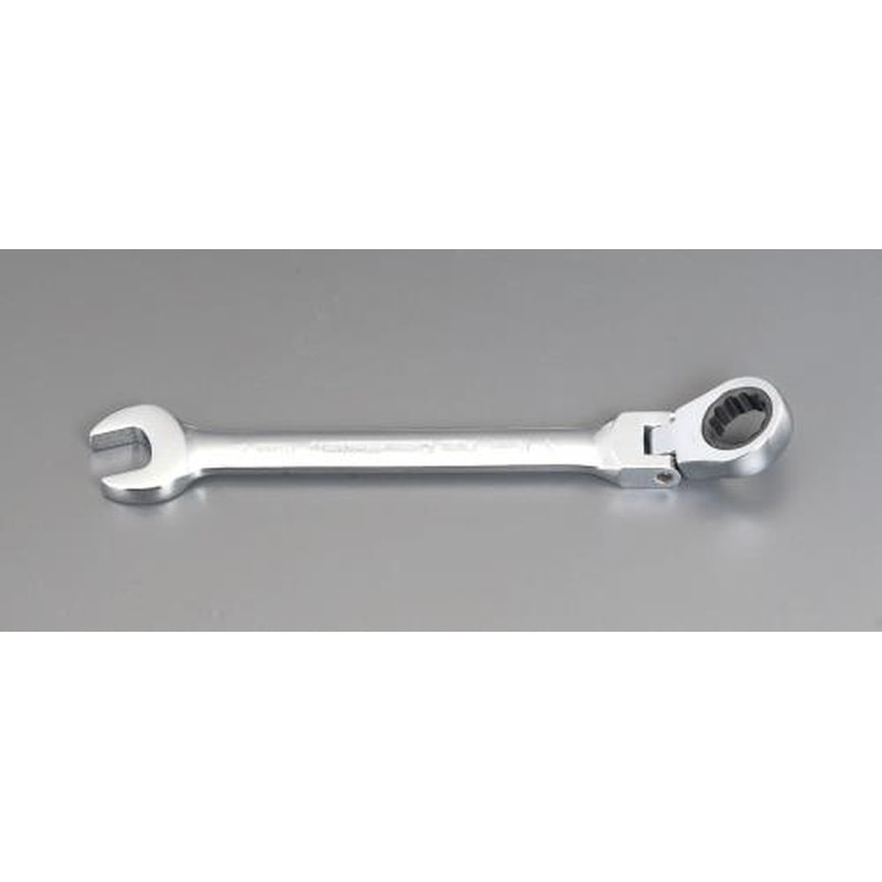 エスコ EA614LK-11 11mmコンビネーションギアレンチ(首振) 1個(ご注文単位1個)【直送品】