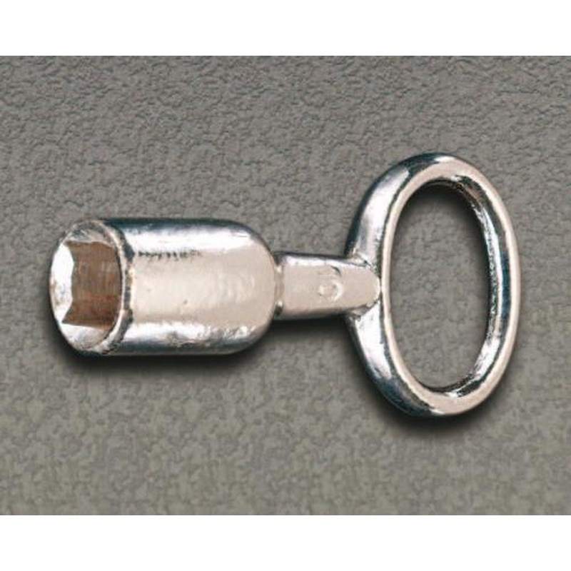 エスコ EA613AJ-10 10mm四角ソケットキー 1個(ご注文単位1個)【直送品】