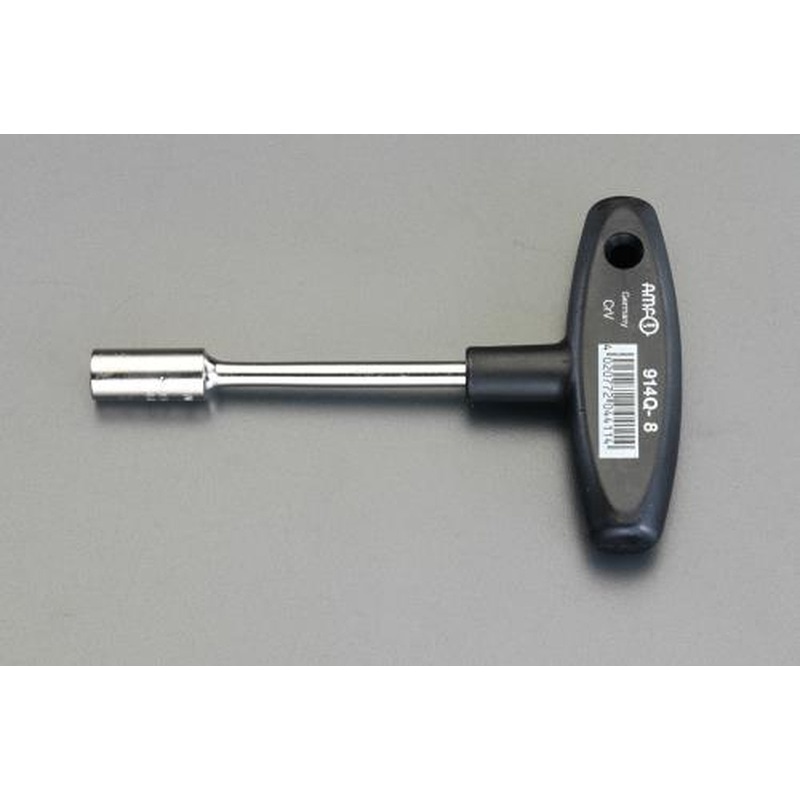 エスコ EA613AK-8 8mm四角ソケットT型ドライバー 1個(ご注文単位1個)【直送品】