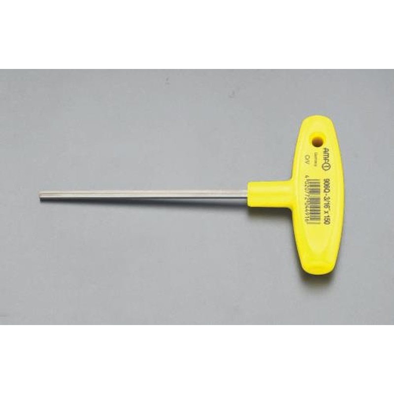 エスコ EA573AF-17 1/4”x150mm［Hexagon]T型ドライバー 1個（ご注文単位1個）【直送品】