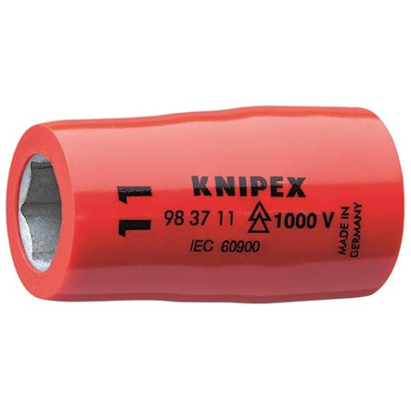 エスコ EA640LJ-11 3/8”DRx11mm絶縁ソケット 1個（ご注文単位1個）【直送品】