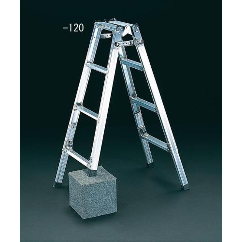 エスコ EA903FC-180 1.53-1.83mはしご兼用脚立(調整脚) 1個（ご注文単位1個）【直送品】