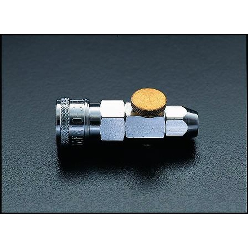 エスコ EA140EH-6.5 6.5mmカップリング(流量調整付/ウレタンホース用) 1個（ご注文単位1個）【直送品】