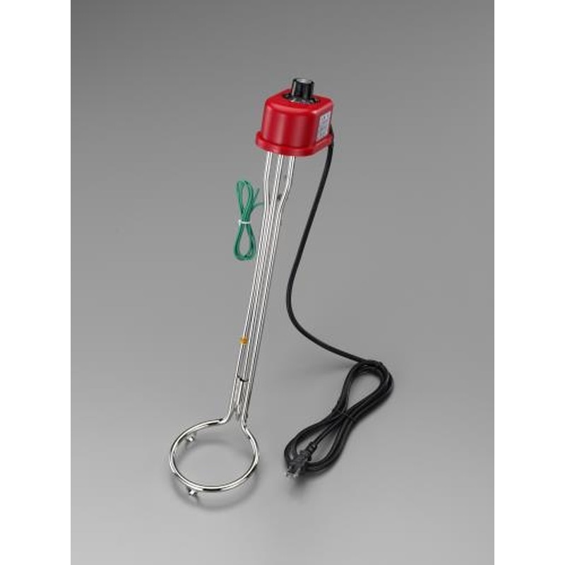 エスコ EA896A-1C AC100V/1.0KW投込パイプヒーター(コントローラー付) 1個（ご注文単位1個）【直送品】