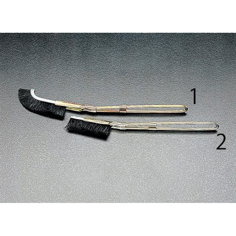 エスコ EA109GB-1 230mmブラシ(豚毛製/曲) 1個（ご注文単位1個）【直送品】