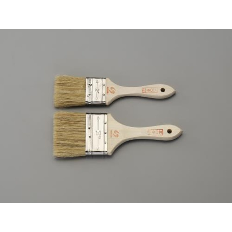 エスコ EA109HA-52 2本組油性ペイント・ニス用刷毛 1個（ご注文単位1個）【直送品】