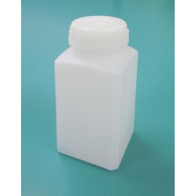 エスコ EA508AF-2 55x55x128mm/0.25L角型広口ポリ容器 1個(ご注文単位1個)【直送品】