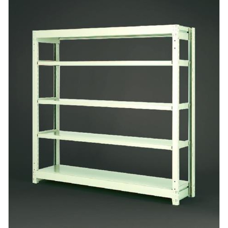 エスコ EA976AH-150 1495x450x1800mm/300kg/5段スチール棚 1個（ご注文単位1個）【直送品】