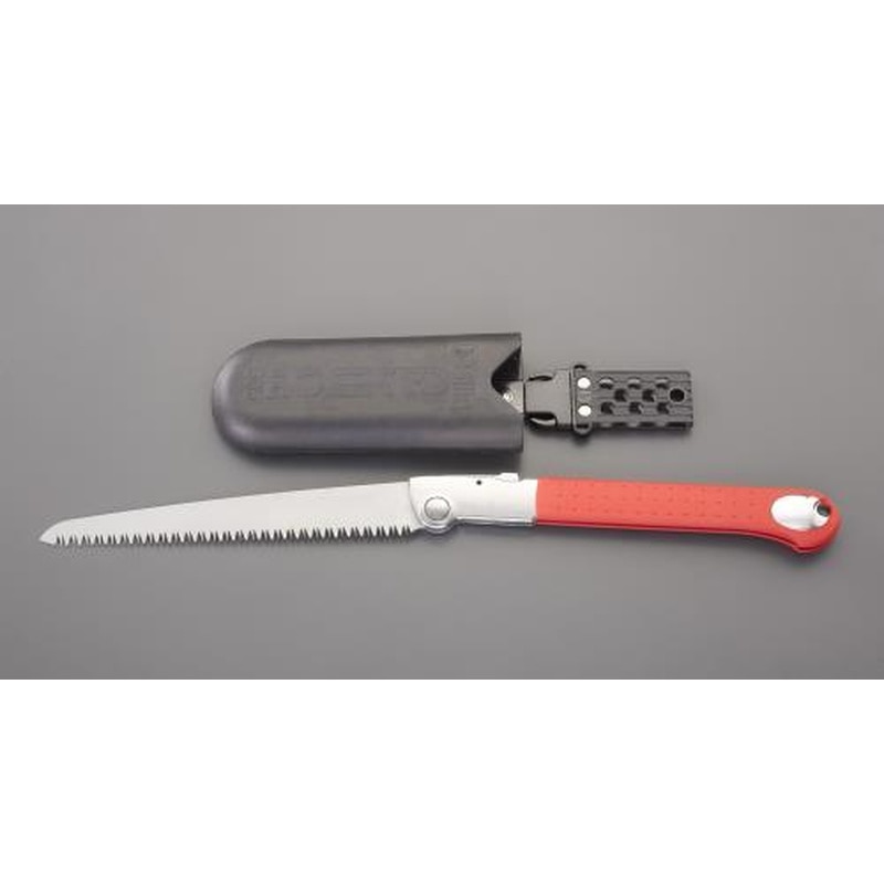 エスコ EA599DC-106 240/500mm折込鋸(替刃式・サヤ付・粗目) 1個（ご注文単位1個）【直送品】