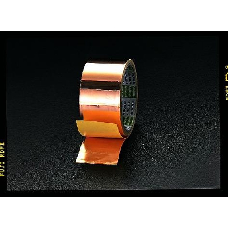 エスコ EA944SB-38 38mmx5m粘着テープ(銅箔) 1個（ご注文単位1個）【直送品】