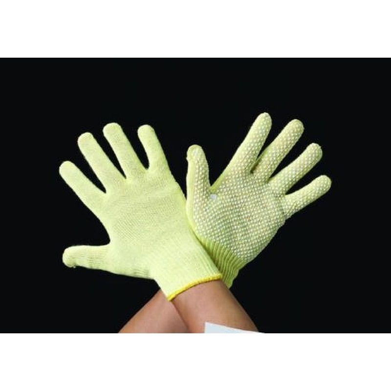 エスコ EA354kg-1[フリー/240mm]手袋(滑り止付・ケブラー) 1個（ご注文単位1個）【直送品】