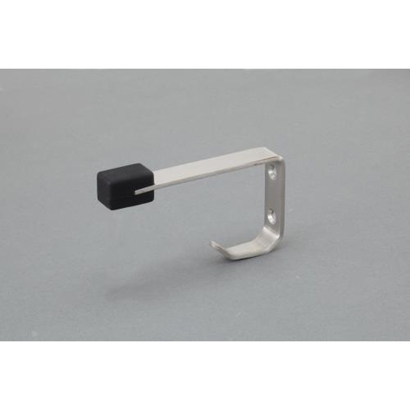 エスコ EA951LF-22 100mm戸当り(ステンレス製/フック付) 1個(ご注文単位1個)【直送品】