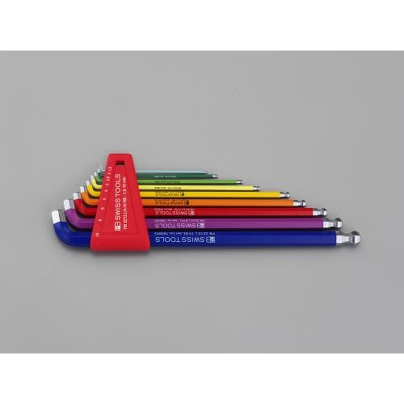 エスコ EA573CP 1.5-10mm［Ball-Hexagon]キーレンチ(ショートヘッド) 1個（ご注文単位1個）【直送品】