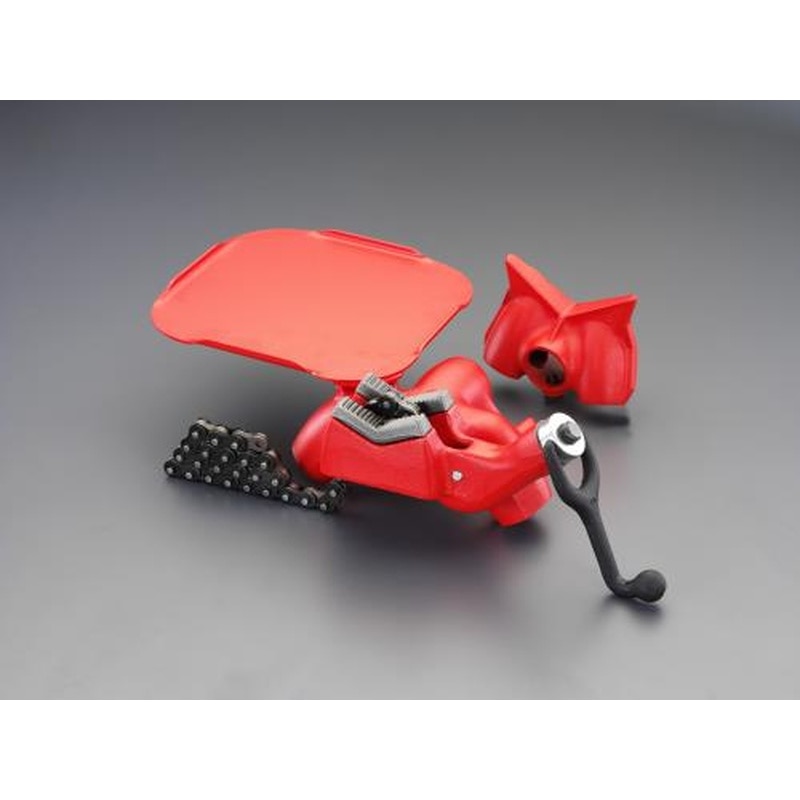 エスコ EA348AC 1/8”-5”スタンド式チェーンバイス 1個（ご注文単位1個）【直送品】