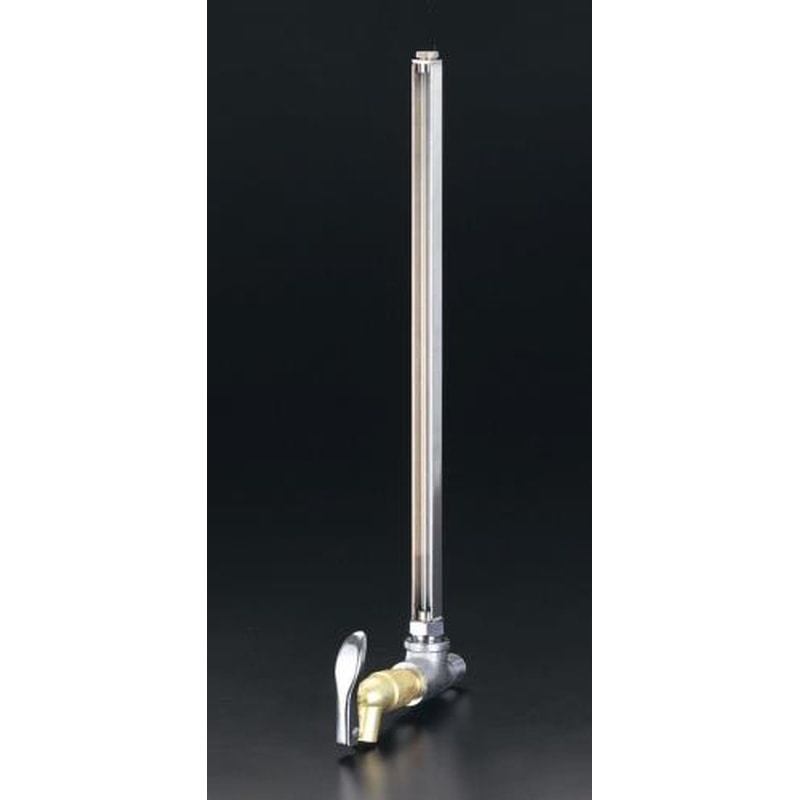 エスコ EA991JG-10 液面計・バルブ付(ドラム缶用) 1個（ご注文単位1個）【直送品】
