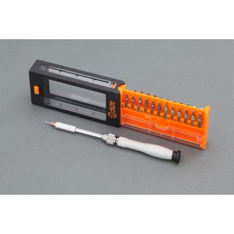 エスコ EA552FA-1 精密ドライバービットセット 1個(ご注文単位1個)【直送品】