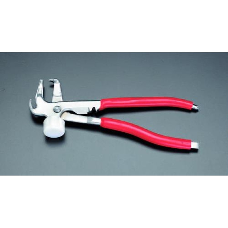 エスコ EA519EJ-2[ソフトヘッド]ホイールウエイトプライヤー 1個（ご注文単位1個）【直送品】