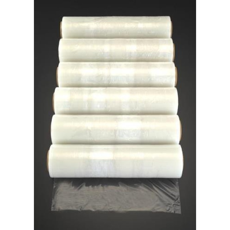 エスコ EA944TA-1 300mmx500m/18ミクロンストレッチフィルム/6巻 1個（ご注文単位1個）【直送品】