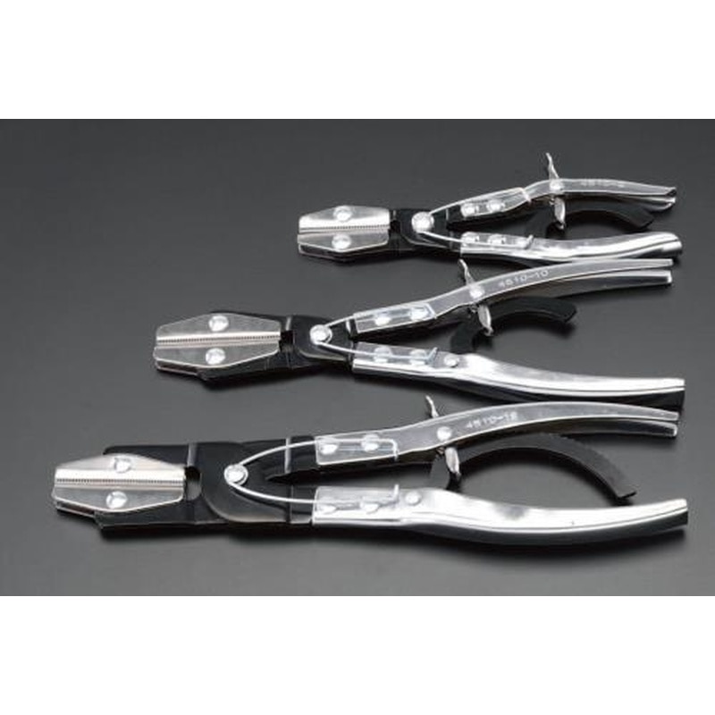 エスコ EA514AG 3本組ホースピンチオフプライヤー 1個（ご注文単位1個）【直送品】