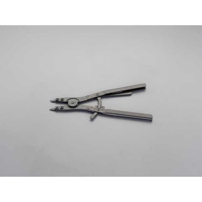 エスコ EA590BR-1 90-165mm軸用スナップリングプライヤー 1個（ご注文単位1個）【直送品】