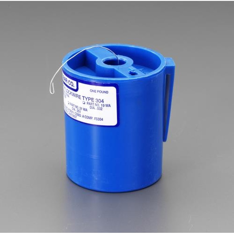 エスコ EA534XA-8 0.8mmx112mセーフティーワイヤー(ステンレス製) 1個(ご注文単位1個)【直送品】