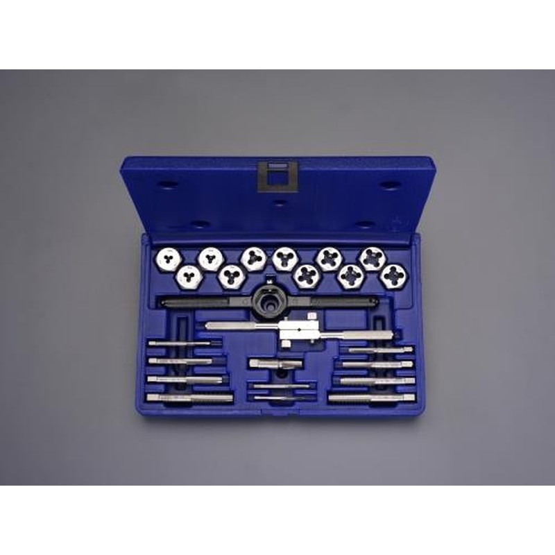 エスコ EA829VK-0 M3-M12タップダイスセット 1個(ご注文単位1個)【直送品】