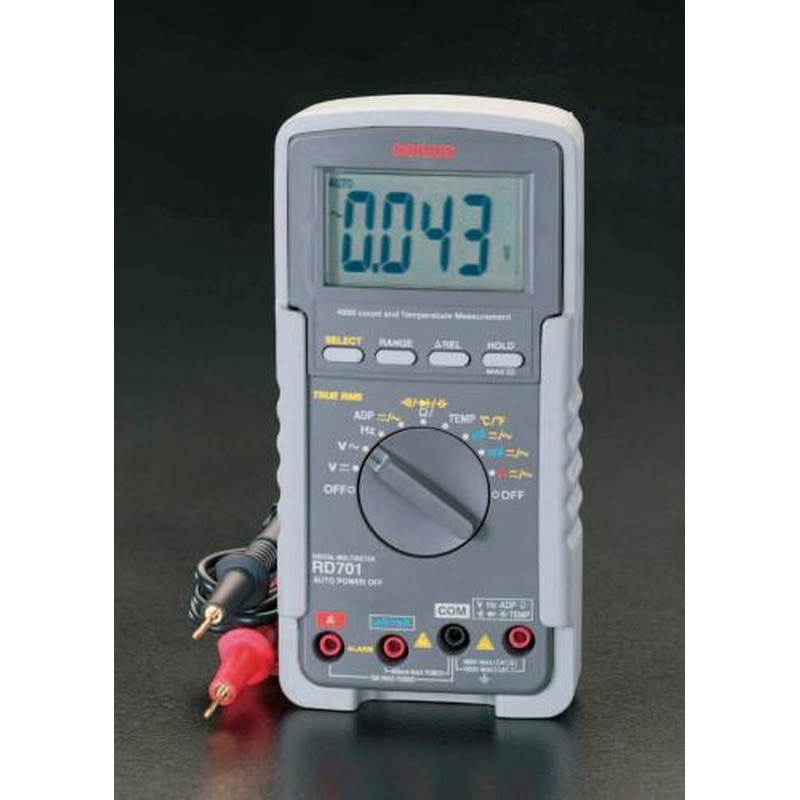 エスコ EA707D-16 デジタルマルチメーター 1個（ご注文単位1個）【直送品】