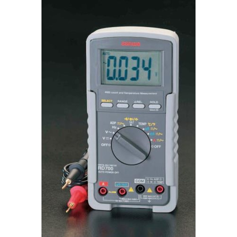 エスコ EA707D-17 デジタルマルチメーター 1個（ご注文単位1個）【直送品】