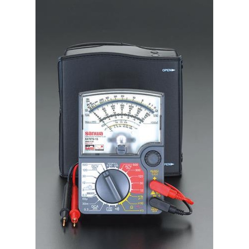 エスコ EA707G-15 アナログマルチテスター 1個（ご注文単位1個）【直送品】