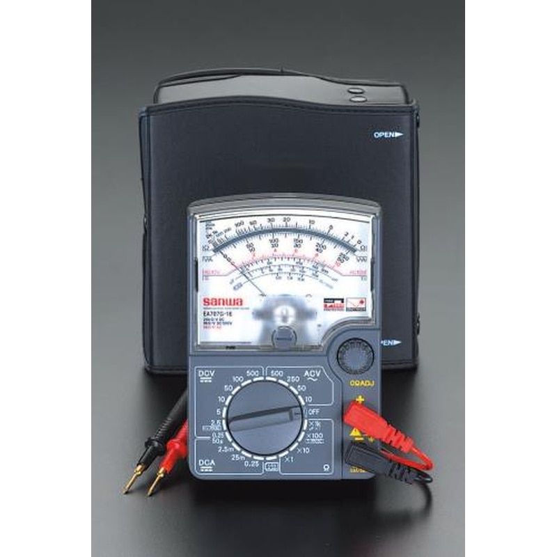 エスコ EA707G-16 アナログマルチテスター 1個（ご注文単位1個）【直送品】