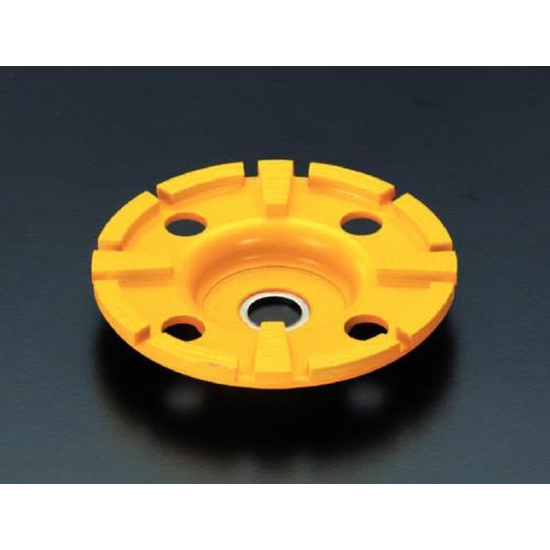 エスコ EA843A-3 100mmダイヤモンドホイール(研削用) 1個（ご注文単位1個）【直送品】