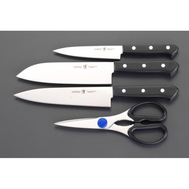 エスコ EA912HB-16 4丁包丁・はさみセット 1個（ご注文単位1個）【直送品】