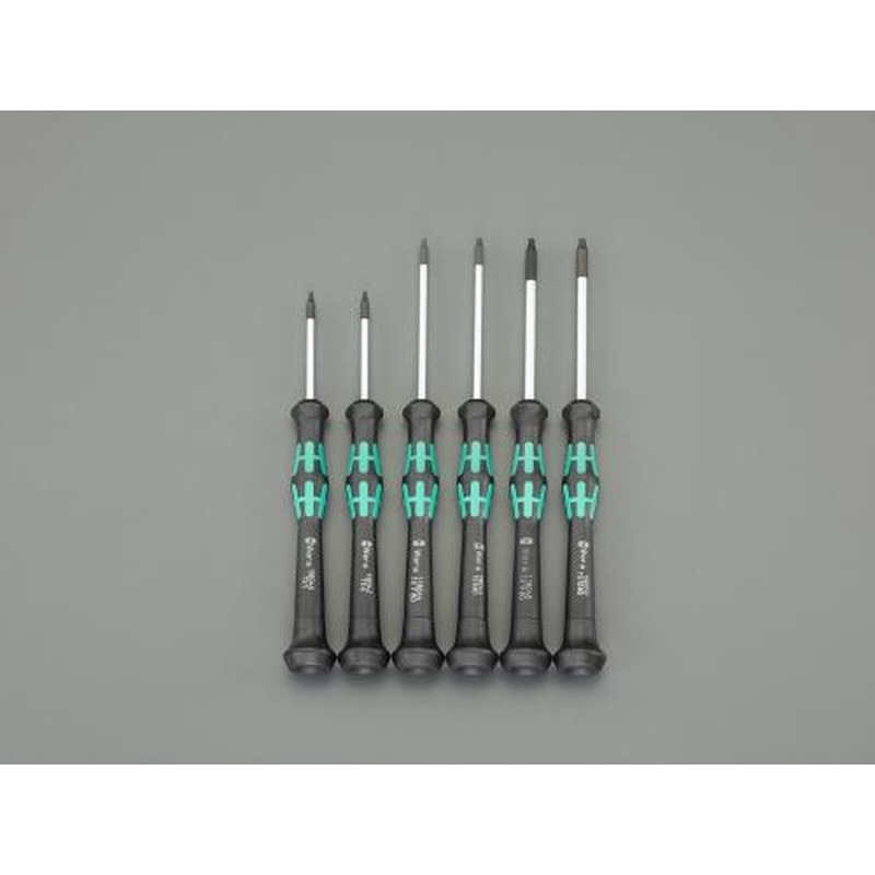 エスコ EA550ME-100 T5-T10/6本組［Torx]ドライバー(精密用) 1個（ご注文単位1個）【直送品】