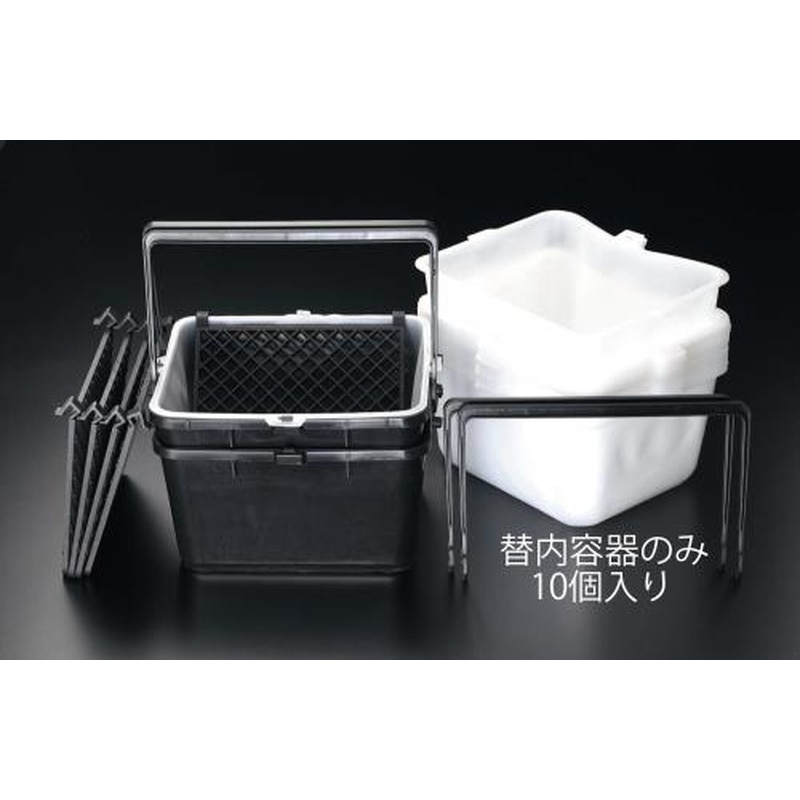 エスコ EA109N-101B[EA109N-101用]替内容器(10枚) 1個（ご注文単位1個）【直送品】