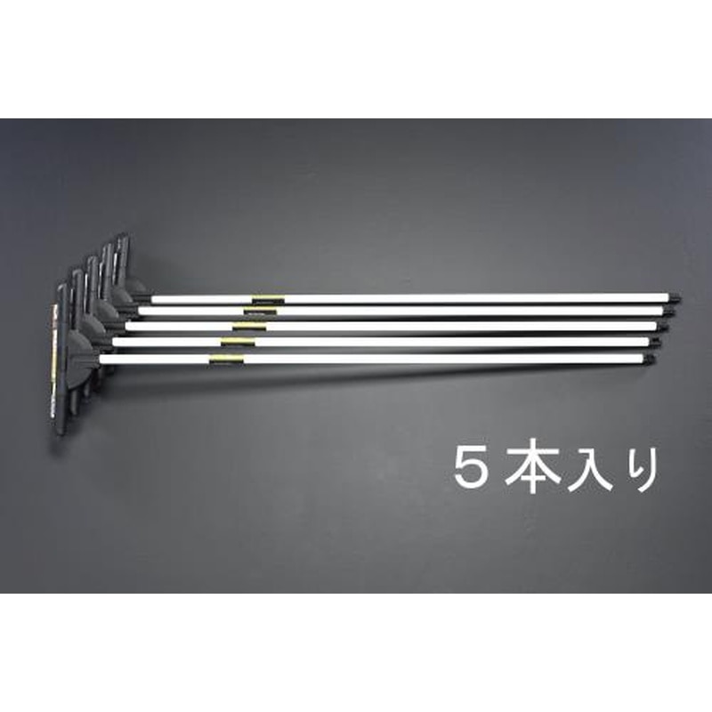 エスコ EA928CA-4 480mm水かき(スチールハンドル/5本) 1個（ご注文単位1個）【直送品】