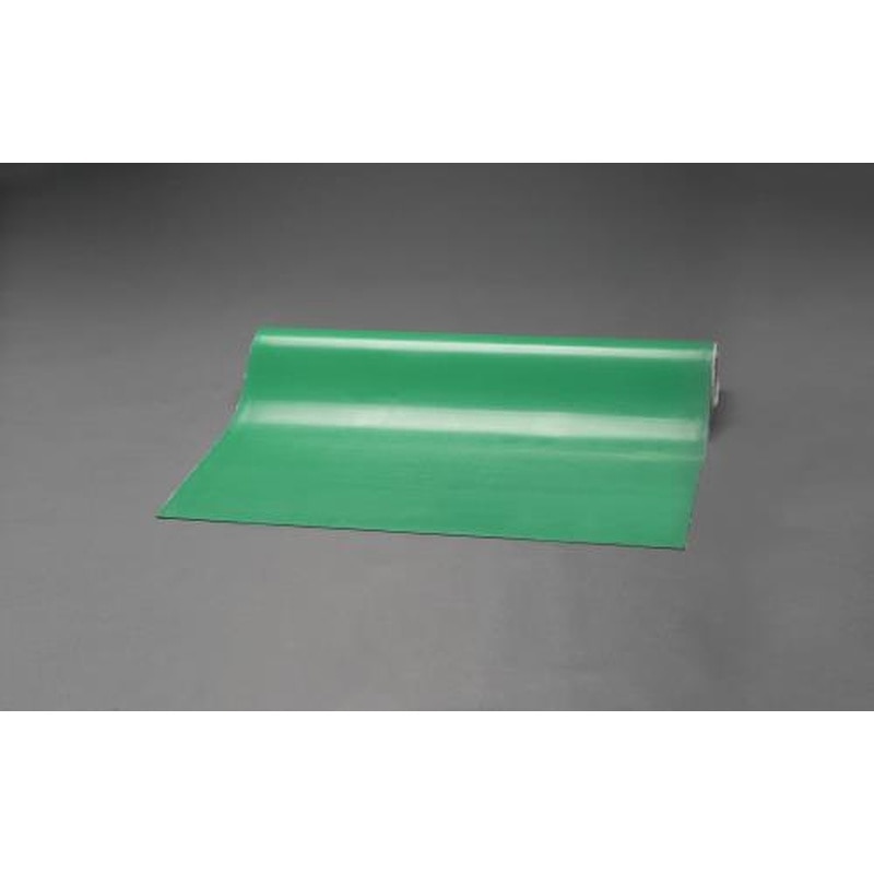 エスコ EA997RB-5 1.0x5.0m/2.0mm導電性マット(緑) 1個（ご注文単位1個）【直送品】