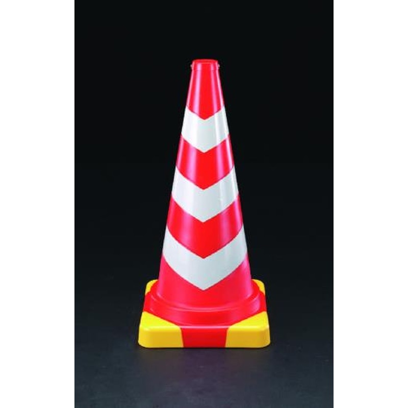 エスコ EA983FT-3 370x370x775mmやわらかカットコーン(キャップ付) 1個（ご注文単位1個）【直送品】