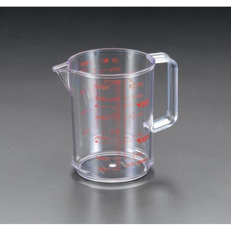 エスコ EA991KA-25 220ml計量カップ(耐熱) 1個(ご注文単位1個)【直送品】