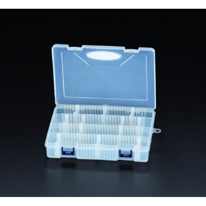 エスコ EA508KD-22 201x149x39mmパーツケース(クリアー) 1個(ご注文単位1個)【直送品】