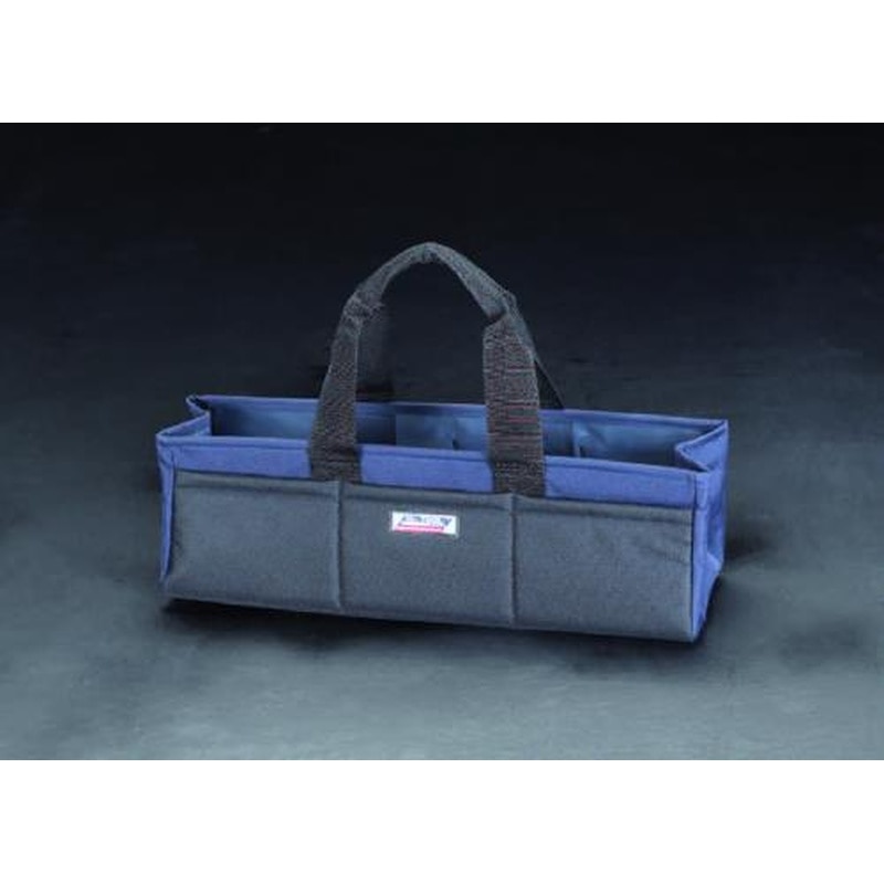 エスコ EA925CE-6 510x170x160mm折り畳みツールバッグ(ロング) 1個(ご注文単位1個)【直送品】