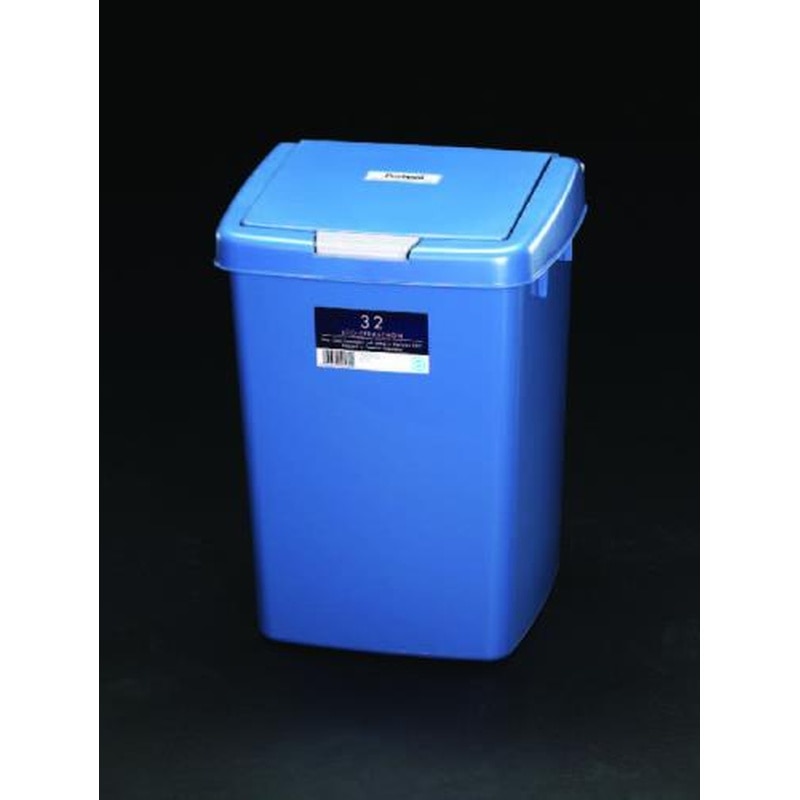 エスコ EA995AA-16A 330x330x470mm/32Lダストボックス(蓋付) 1個（ご注文単位1個）【直送品】